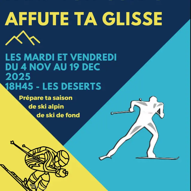 Fart' ton corps, affute ta glisse ! Prépa physique_Les Déserts