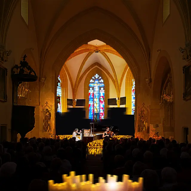 Printemps Musical en Pays Roannais - Concert à la bougie._Saint-André-d'Apchon