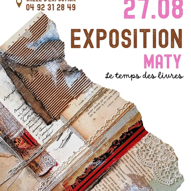 Exposition - Le temps des livres_Digne-les-Bains