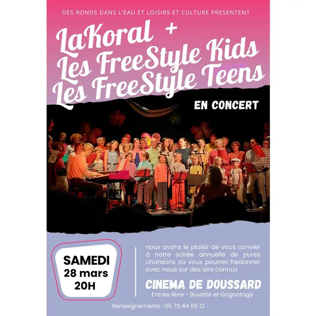 Concert : Lakoral et les Freestyle Kids/Teens_Doussard