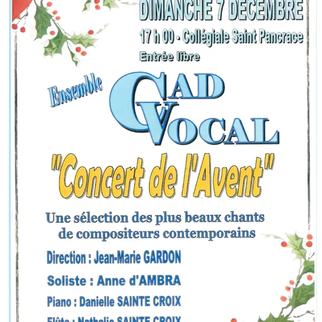 Concert de l'Avent_Aups