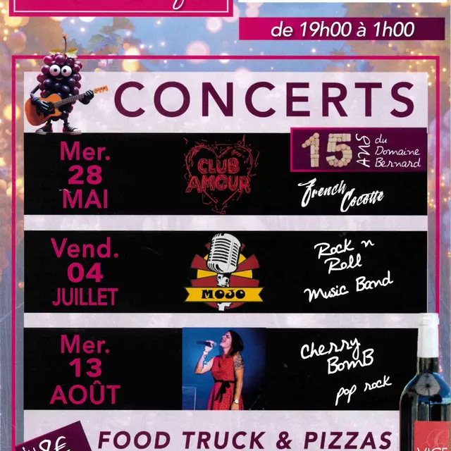 Soirée Vins et Musique - Domaine Bernard_Saint-Romain-en-Viennois
