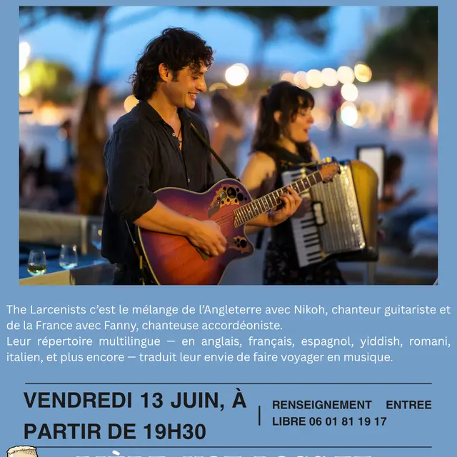 Concert 'The Larcenists' - La Géante de Provence_Brantes