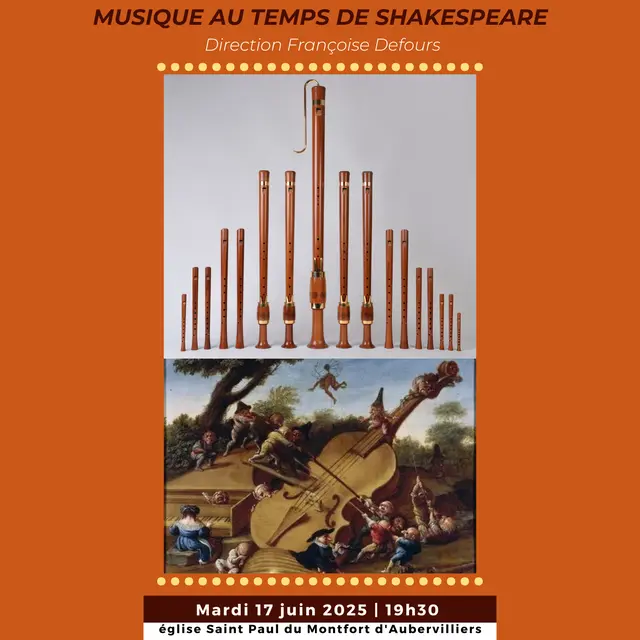 Concert de flûte - Musique au temps de Shakespeare_Aubervilliers