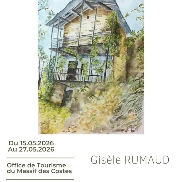 Exposition d'aquarelles de Gisèle RUMAUD_Pélissanne