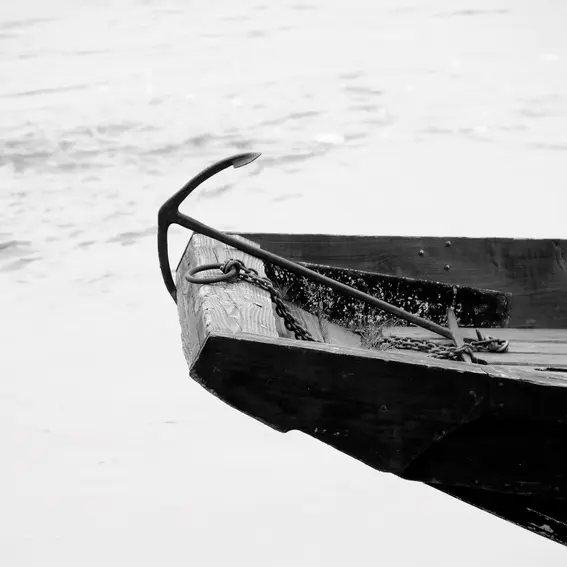 Spécial noir et blanc à Béhuard - Balade photographique