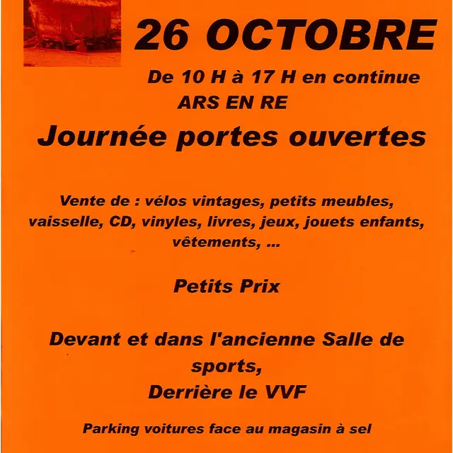 Journée portes ouvertes de l'association Les Amis d'Arbollé_Ars-en-Ré