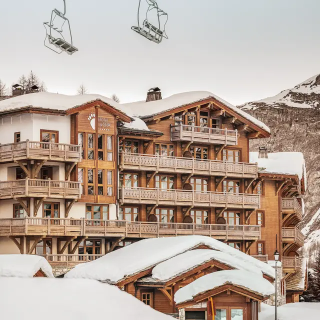 L'hôtel des Barmes de l'Ours Relais & Châteaux-Val d'Isère