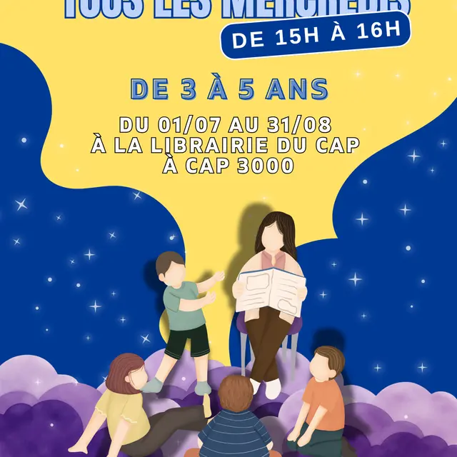Lecture de contes pour les enfants_Saint-Laurent-du-Var