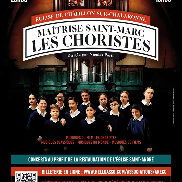 Concert Les Voix des Choristes_Châtillon-sur-Chalaronne