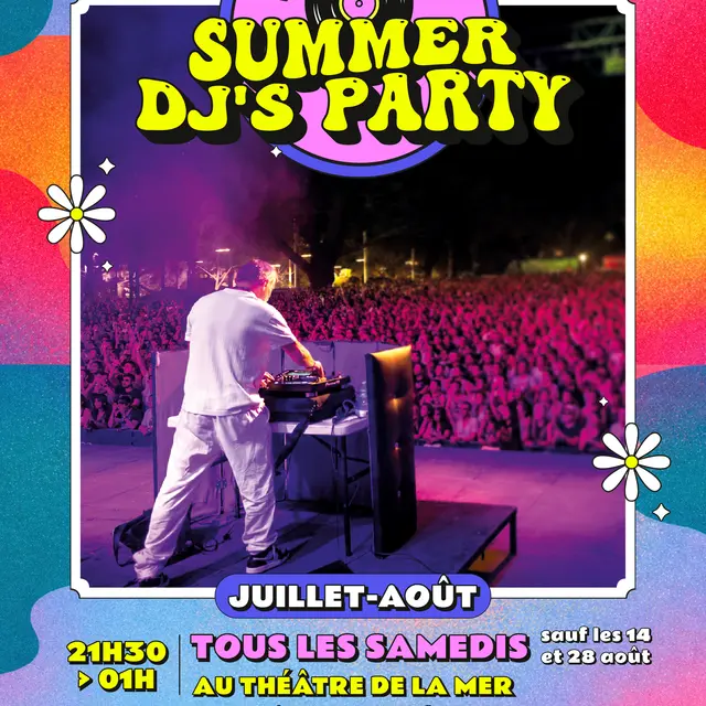 Clap de fin des summer dj’ party_Sainte-Maxime