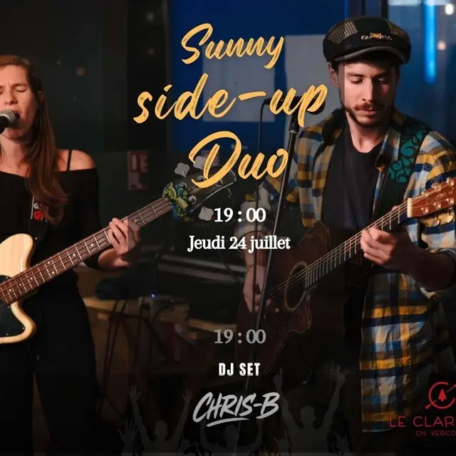 Concert Folk-Rock avec Sunny Side Up Duo_Corrençon-en-Vercors