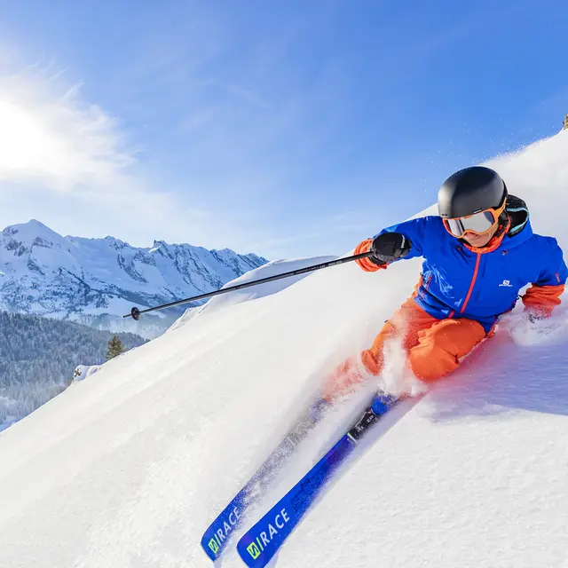 Course de ski