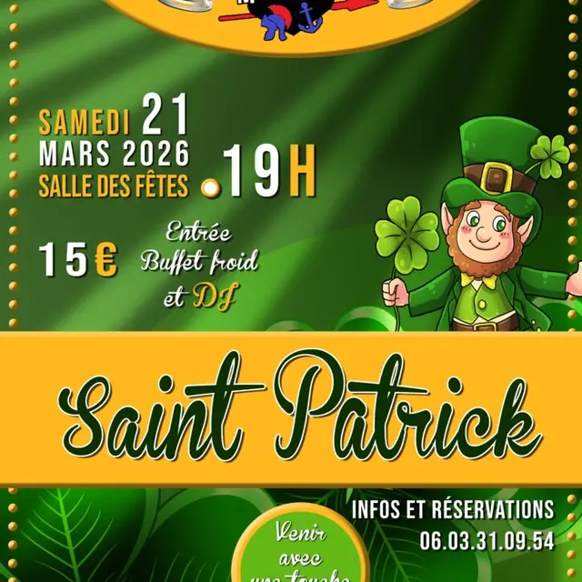 Soirée Saint Patrick_Saint-Mandrier-sur-Mer