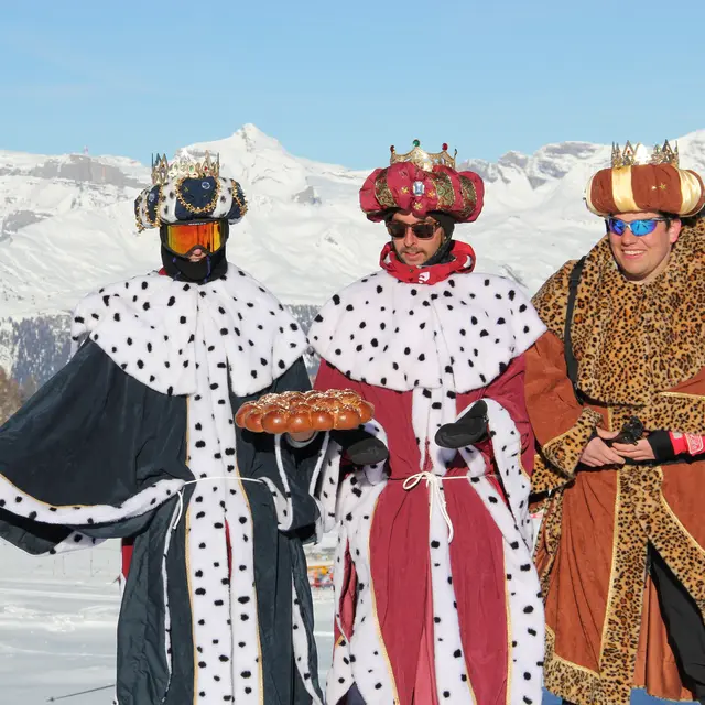 Les rois mages en pistes
