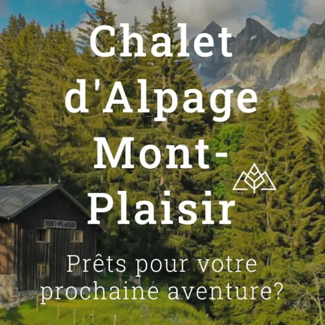 Vue sur Chalet Mont Plaisir, Hébergement écologique d'alpage dans les montagnes du Grand Massif - Samoens. Location toute l'année