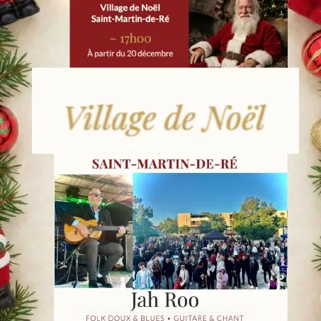 Concert de Jah Roo sur le Marché de Noël_Saint-Martin-de-Ré