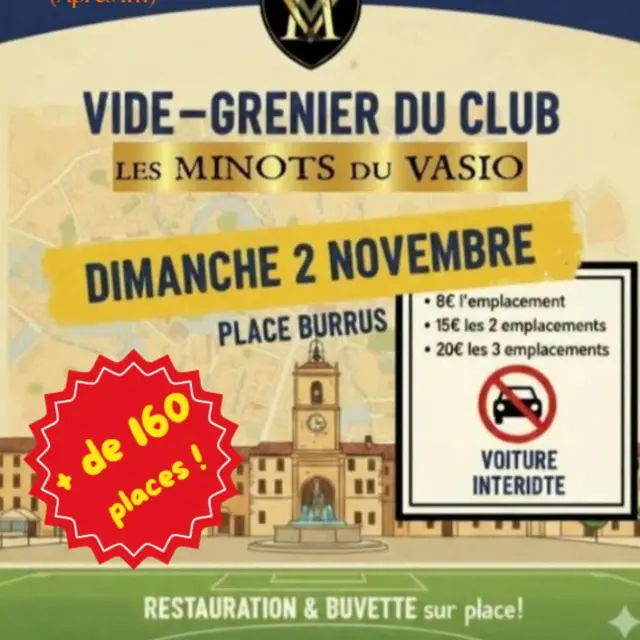 Vide grenier - Les Minots du Vasio_Vaison-la-Romaine