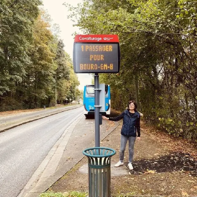 arrêt ligne covoiturage