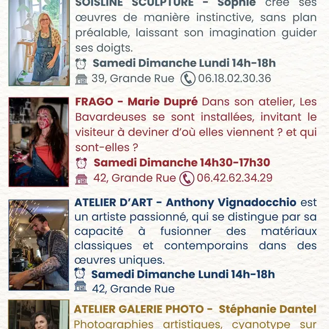 La tournée des Ateliers d'Art de Tourrettes_Tourrettes