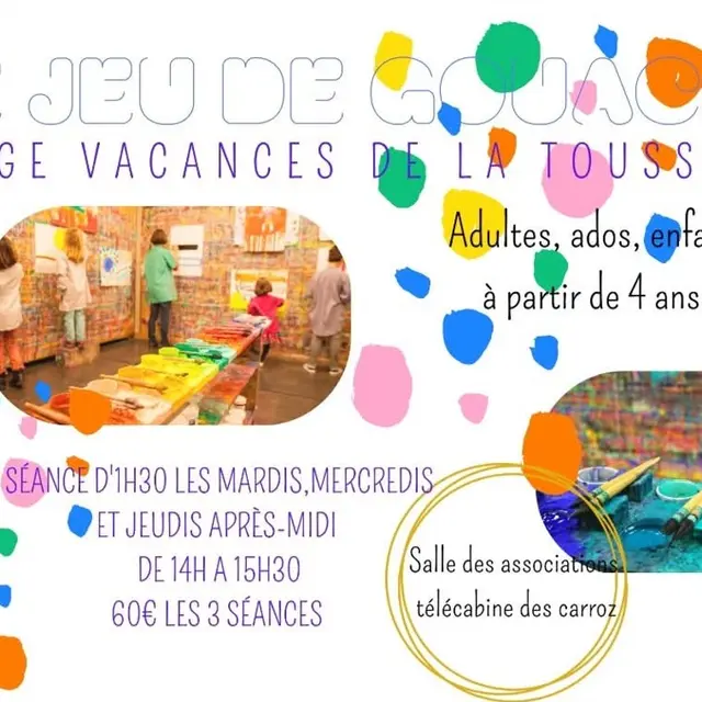 Atelier de peinture libre_Les Carroz-d'Arâches