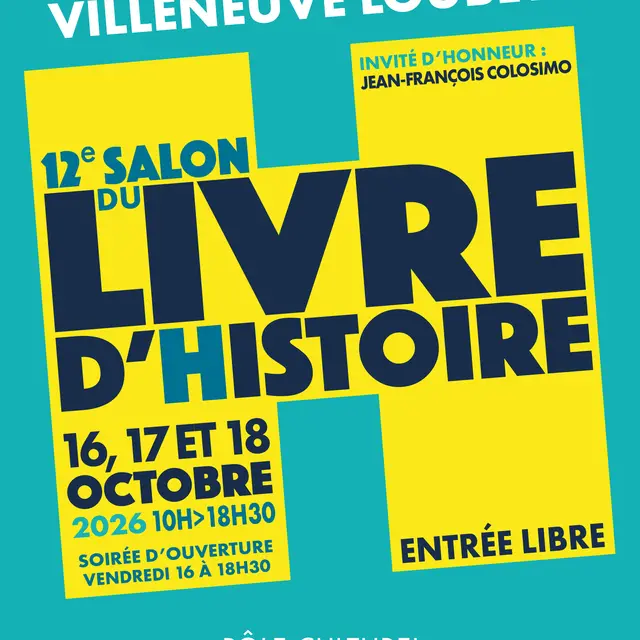 12ème Salon du Livre d'Histoire_Villeneuve-Loubet