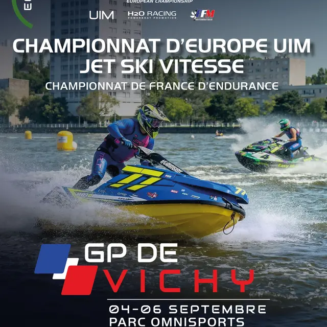 Championnat d'Europe Aquabike UIM-APB Grand prix de Vichy 2026_Bellerive-sur-Allier