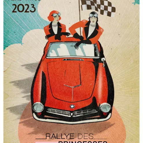 Affiche Rallye des Princesse Richard Mille 08.06.2023