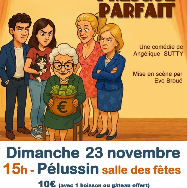 Théâtre L'héritage presque parfait_Pélussin