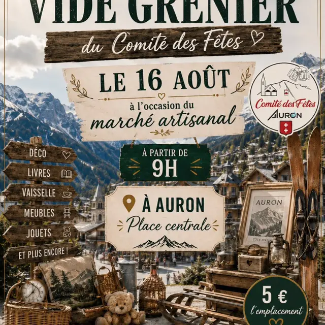 Vide grenier_Auron