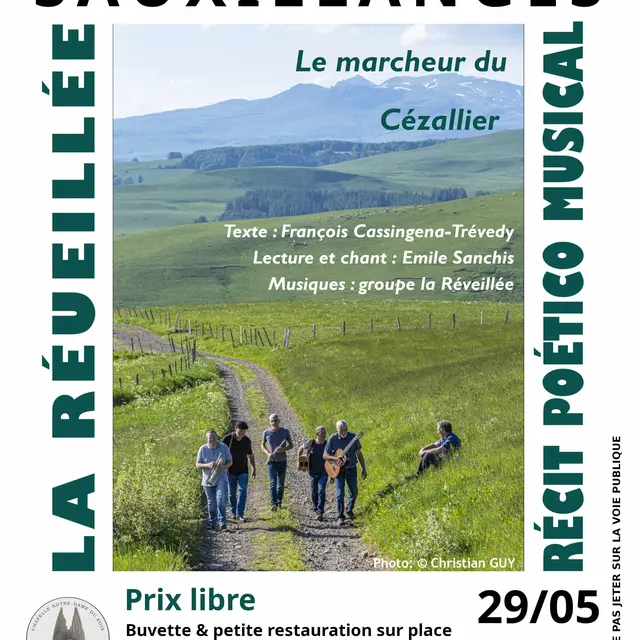 affiche concert la réveillée