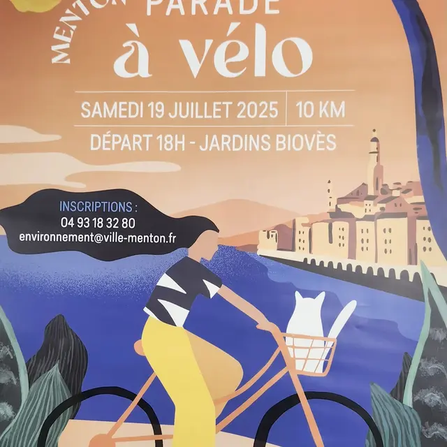 Parade à vélo - 10 km_Menton