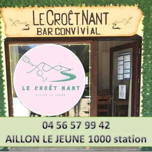 Le Croêt Nant - Bar convivial_Aillon-le-Jeune
