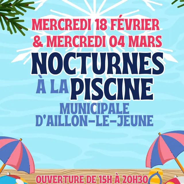 Nocturnes à la Piscine et Blind Test_Aillon-le-Jeune