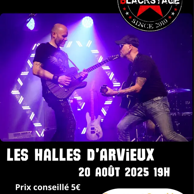 Concert Blackstage en duo_Arvieux