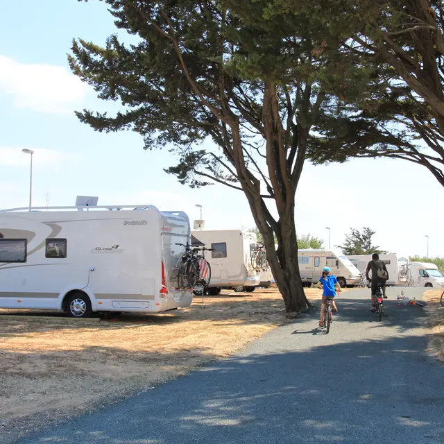 Aire de camping-cars des Amis de la Plage