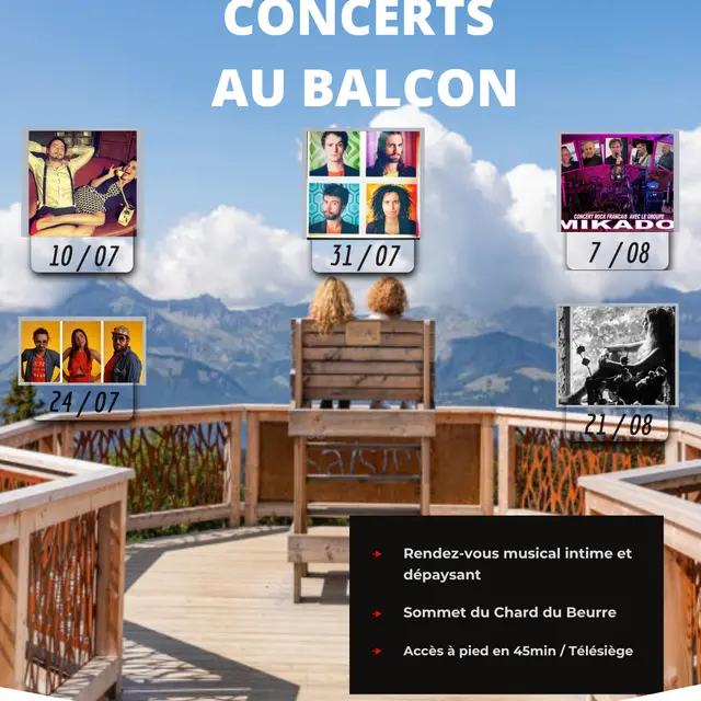 Les concerts au Balcon_Les Saisies