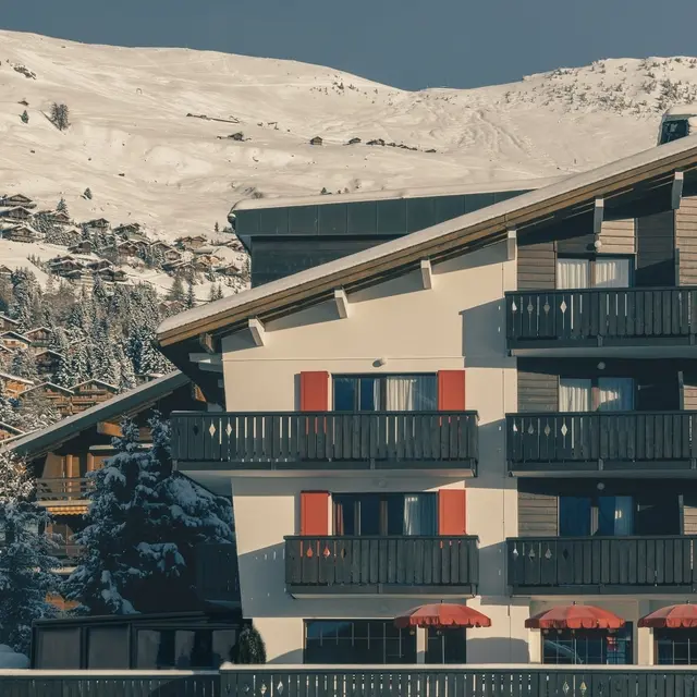 Façade de l'hôtel