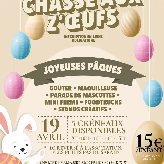 La chasse aux Z'Oeufs du Clos des Roses_Fréjus