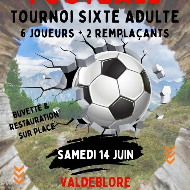 Football - Tournoi de sixte adulte_Valdeblore