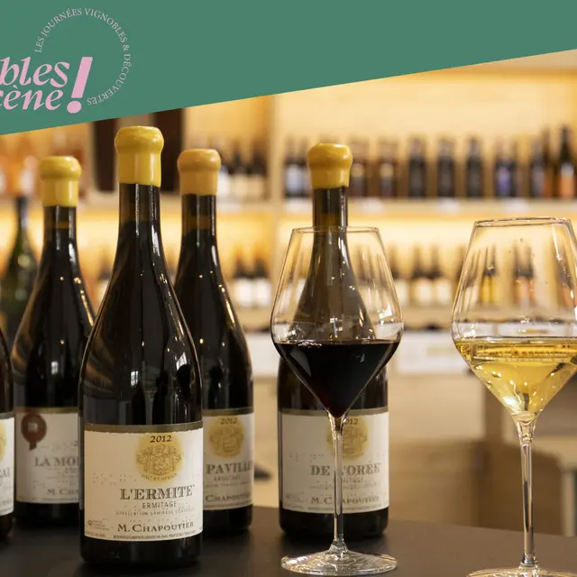 Visite de nos vignes et dégustation en accords mets et vins - Maison M. CHAPOUTIER_Tain-l'Hermitage
