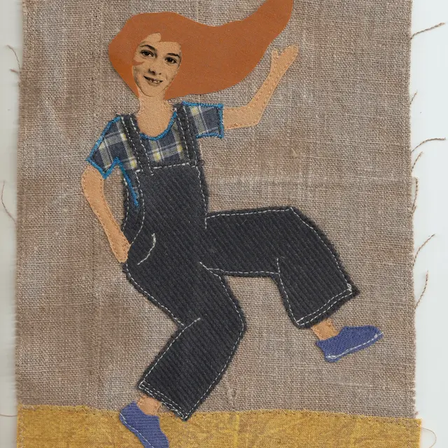 Atelier parent-enfant - Mon portrait textile_Cervières