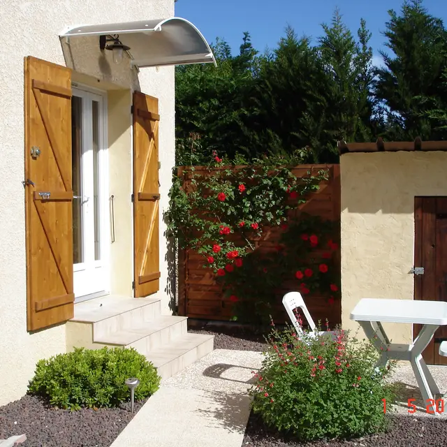 entrée du studio