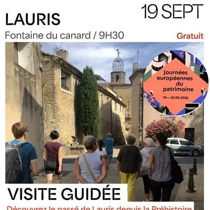 jep 2026 - Visite historique du village de Lauris_Lauris