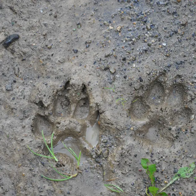 Traces d'animaux