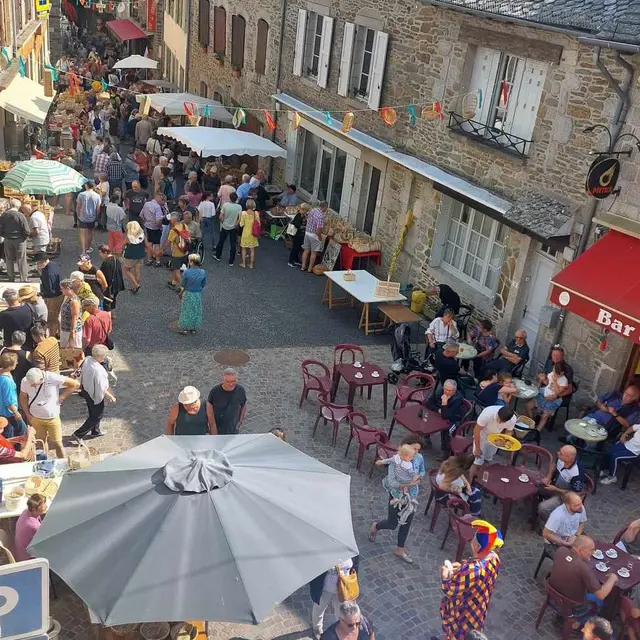Fête des Paniers vue aérienne