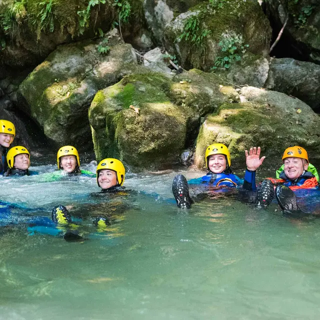 Annecy Canyoning Montmin groupe