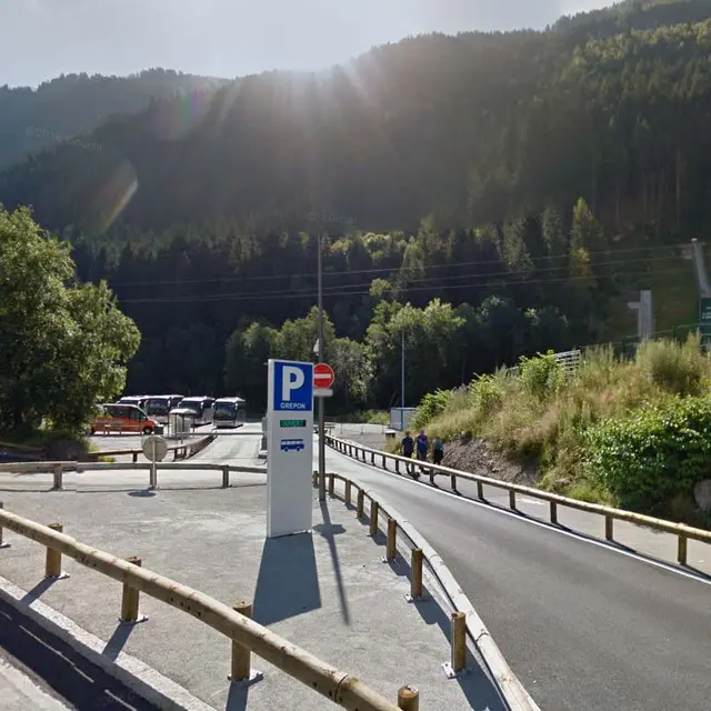 parking autocar chamonix