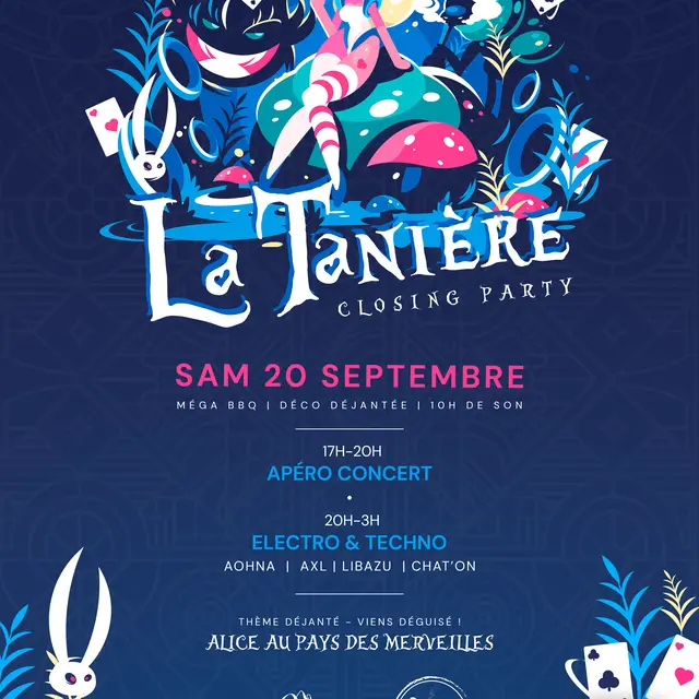 La Tanière Closing Party_Saint-Sigismond