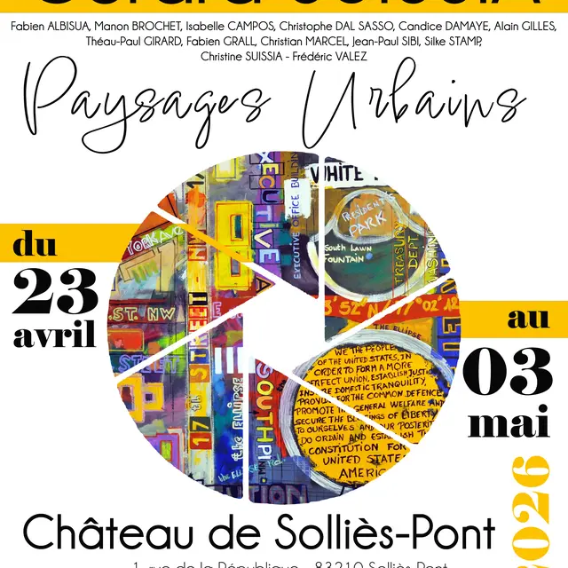 Exposition : Paysage urbains : quand la peinture rencontre la photographie à Solliès-Pont